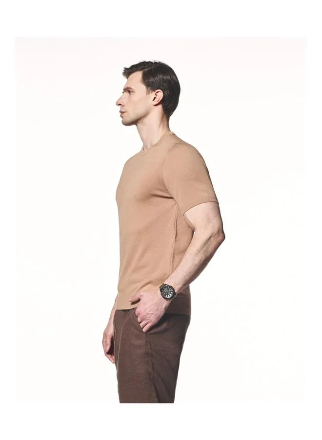 Liwali  Short Sleeve Knit T-Shirt. for Men | Best Price UAE