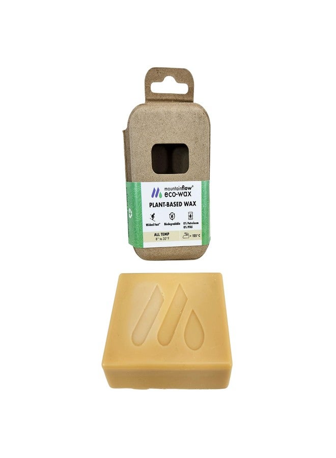 mountainFLOW Wax Company mountainFLOW Plant-Based, Biodegradable, Petroleum Free Ski/Snowboard Hot Wax, All-Temp (8 to 30F| -13 to -1C) - Image 3