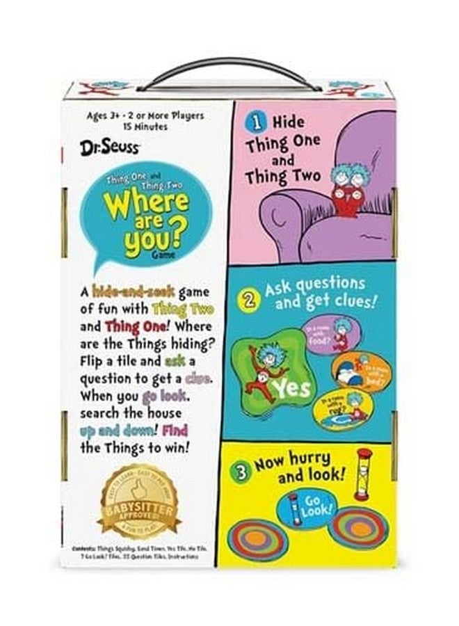 Funko Funko Dr. Seuss Thing 1 and Thing 2 Where are You? Game  - Image 3