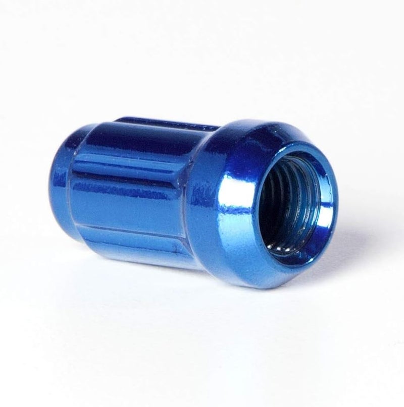 Circuit Performance Spline Drive Tuner Acorn Lug Nuts Blue 12x1.5 Forged Steel (24pc + Tool) - Image 5