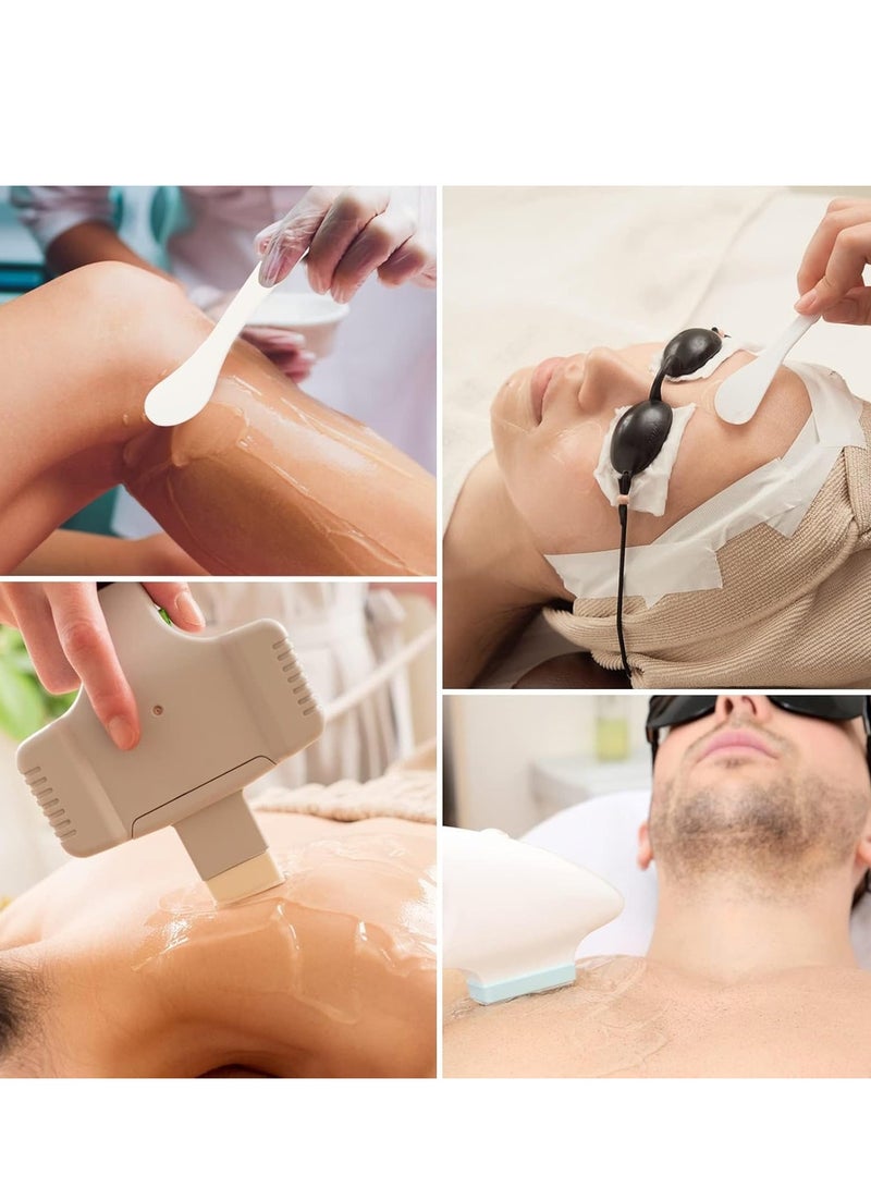 جل تبريد الوجه ، جل ترددات الراديو 300 جرام ، جل موصل للاستخدام مع آلة الوجه بالتردد وجهاز إزالة الشعر بالليزر على الوجه والجسم ، يستخدم لتهدئة البشرة وترطيبها للنساء أو الرجال - Image 3