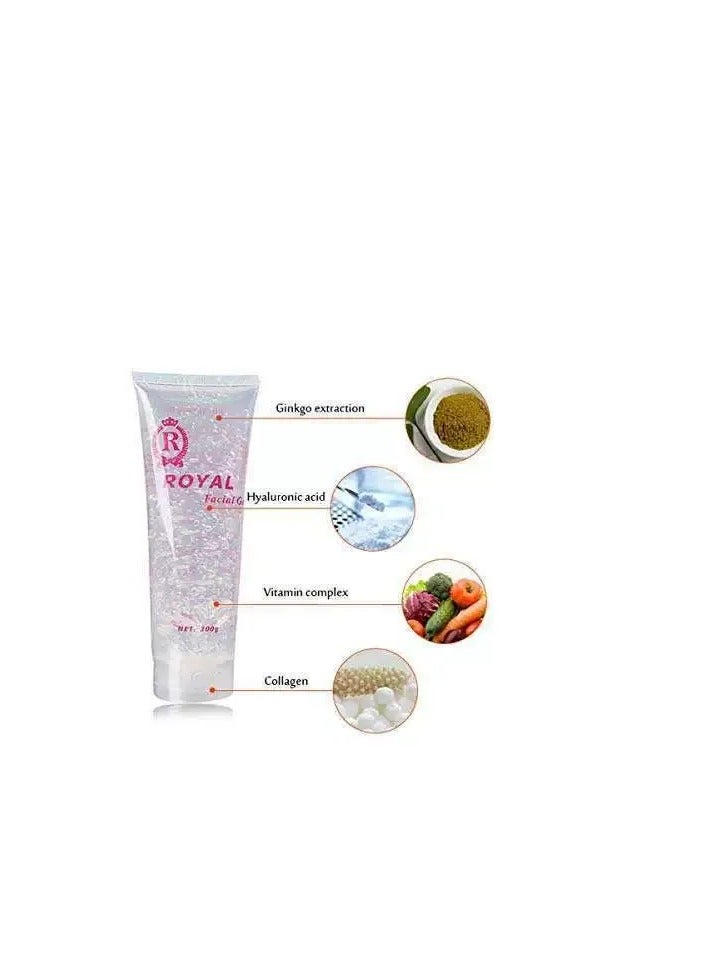 جل تبريد الوجه ، جل ترددات الراديو 300 جرام ، جل موصل للاستخدام مع آلة الوجه بالتردد وجهاز إزالة الشعر بالليزر على الوجه والجسم ، يستخدم لتهدئة البشرة وترطيبها للنساء أو الرجال - Image 2