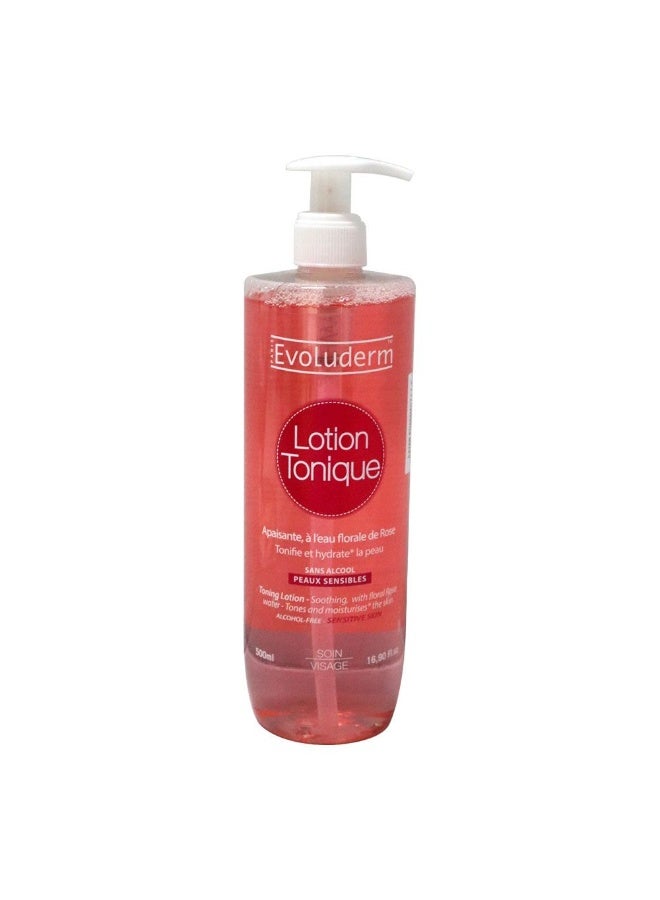 Evoluderm Toning Lotion For Sensitive Skin 500 ML 3069 - Image 1