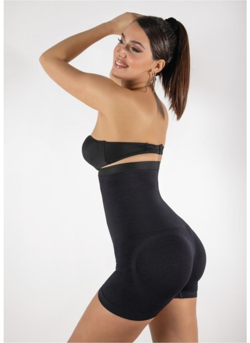 Mistirik High Waist Shorts and Belly Concealing Shorts Corset  - Image 2