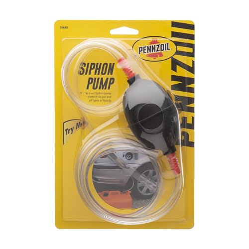 Custom Accessories Pennzoil 36688 Pennzoil 6' Tube with Siphon Pump - Image 1