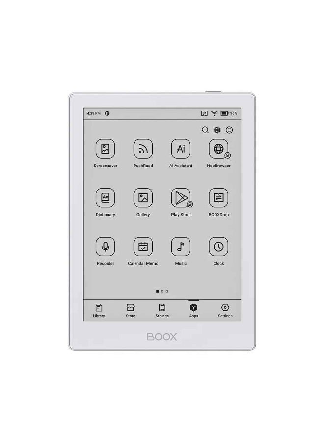 Boox Go 6 2GB 32GB E-Ink eReader (White) - Image 2