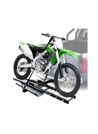 500 lbs Motorcycle Hitch Carrier Motorcycle Trailer Hitch Mount, Motorcycle Carrier Dirt Bike Hitch Hauler with Loading Ramp Heavy Duty Steel Motorcycle Rack for Hitch - pzsku/Z9835B3A40ED11F63AC5FZ/45/_/1720791383/60bbb843-b01a-41a8-9ffe-3bc349c9ce14