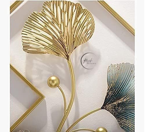 RIZIK STORE® Metal Abstract Figures handcrafted Wall Sculpture wall art multicolor for Home Decoration, Living room, drwaing room & Bedroom (PACK OF 3) WDD-NEW (DEER GOLD) - Image 4