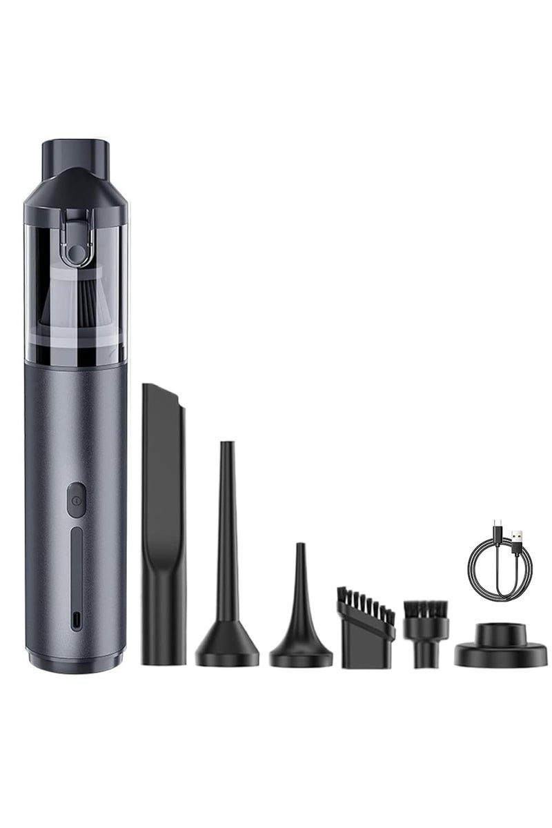 Compact Vacuum & Blower, Cordless Car Vacuum Cleaner with Enhanced Dual Power, Multifunctional Blowing and Suction, Multi Nozzle Kit for Cars & Home Cleaning - Image 1