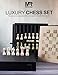 MARBLE RANGE Marble Chess Set for Adults 12 Handmade Verona Green Board Game with 32 Chess Pieces 2 Extra Queens Storage Box Luxury Travel Game Elegant for Home Decor - Image 4