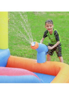 LIMOS Outdoor Inflatable Bouncer Kids Bouncy Castle With Slide For Children(Bouncer Yellow)  - Image 4