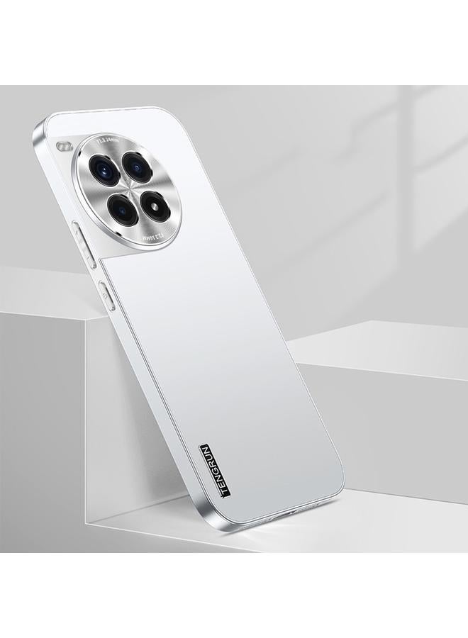 erorex For OnePlus Ace 3 Pro Streamer Series Micro Frosted Metal Paint PC Phone Case(Silver) 