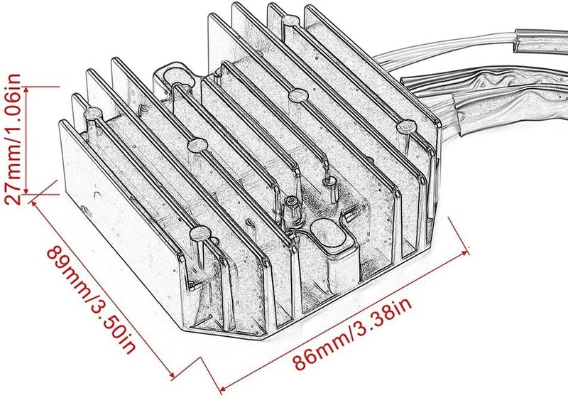 Wivplex Motorcycle Generator Stator Coil Kit - Image 2