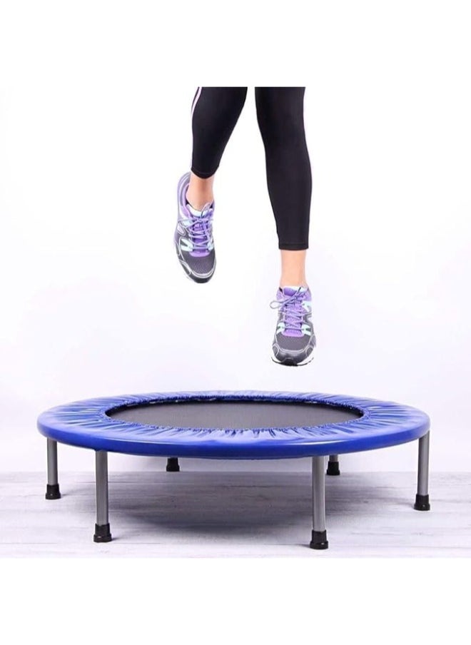 Generic Fitness Trampoline, Round - Multicolor - Indoor Bounce for Kids and Adults M 38  - Image 1