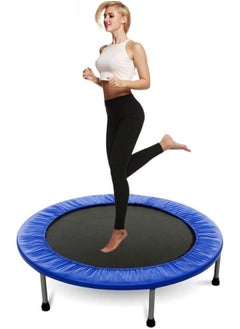 Generic Fitness Trampoline, Round - Multicolor - Indoor Bounce for Kids and Adults M 38  - Image 2