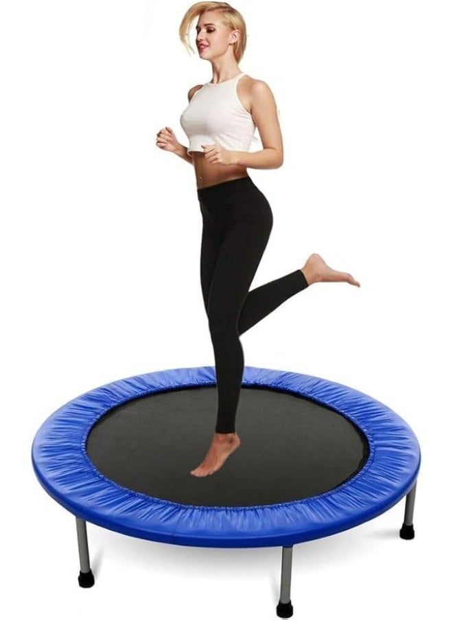Generic Fitness Trampoline, Round - Multicolor - Indoor Bounce for Kids and Adults M 38  - Image 2