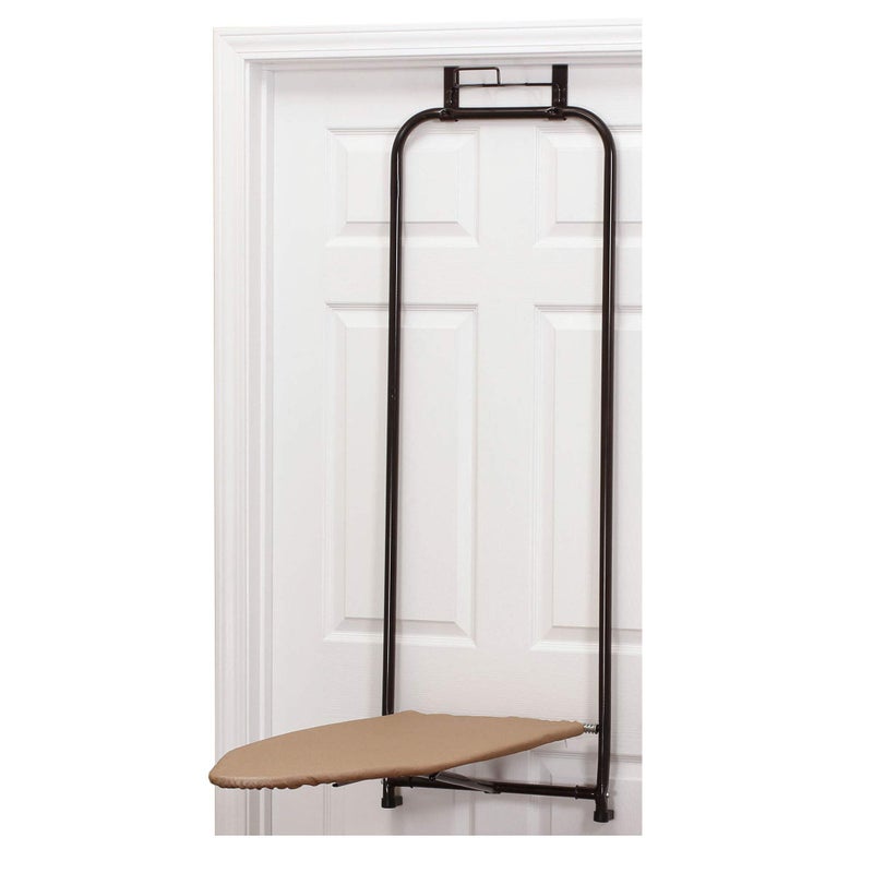 Household Essentials Over-The-Door Steeltop Ironing Board - Image 1