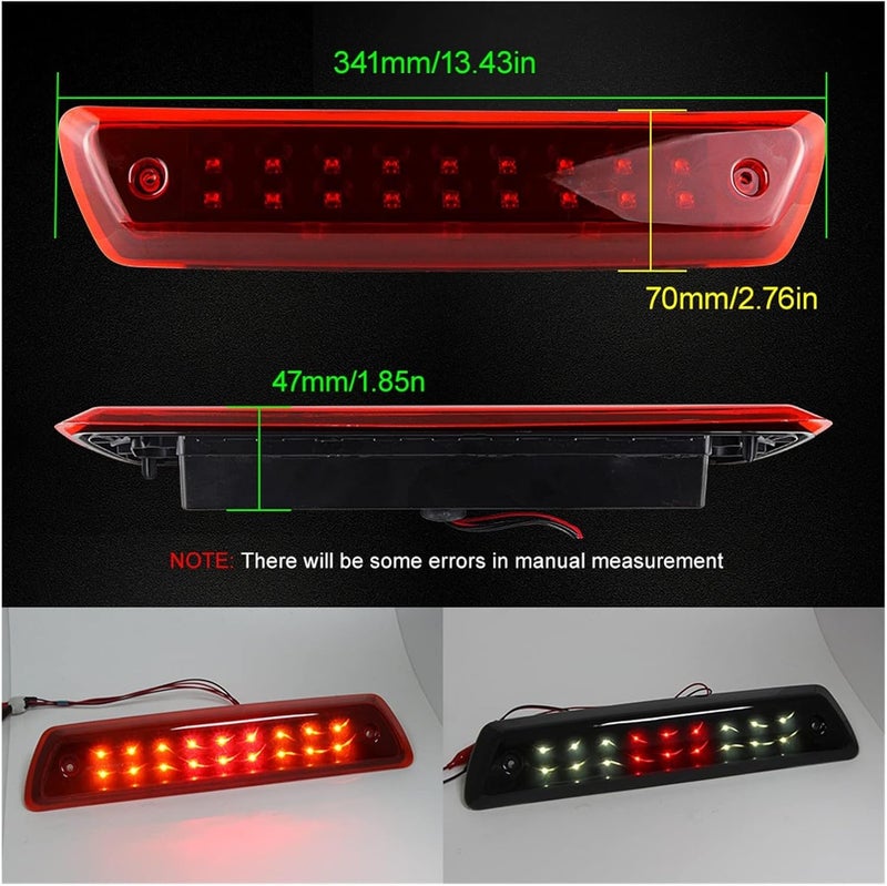 QASULER LED 3RD High Brake Light for Ford F-150 & Lincoln Mark LT - Image 5