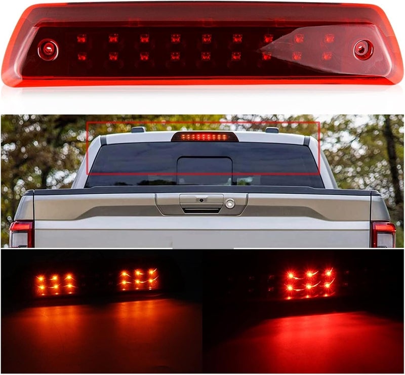 QASULER LED 3RD High Brake Light for Ford F-150 & Lincoln Mark LT - Image 2