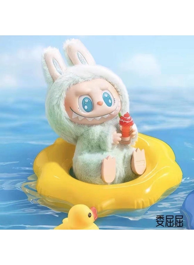 (Blind Box) Labobo soft stuffed doll, comes in multiple styles, as a stylish and beautiful accessory, has many uses for children and adult girls, equipped with a hanging ring, perfect as a keychain or bag decoration  - Image 2