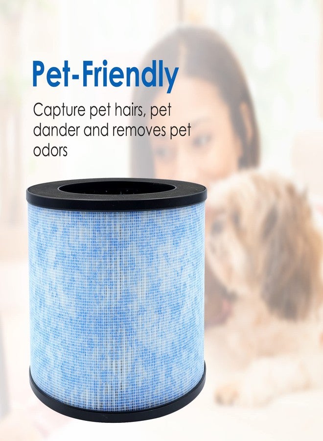 Flintar F100 Replacement Filter, Compatible with Instant AP100 Air Purifier, 3-in-1 H13 Grade Filtration, Part# F100, 2-Pack - Image 4