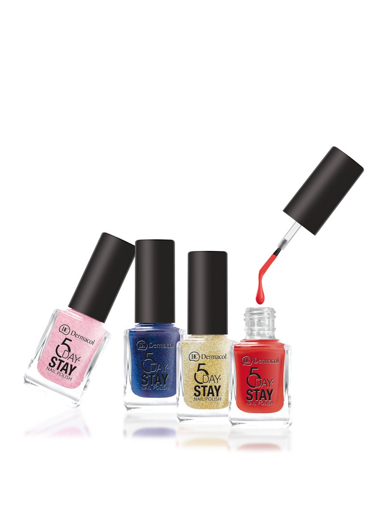Dermacol Longlasting nail polish 5 days stay nr.54 Romance  - Image 3