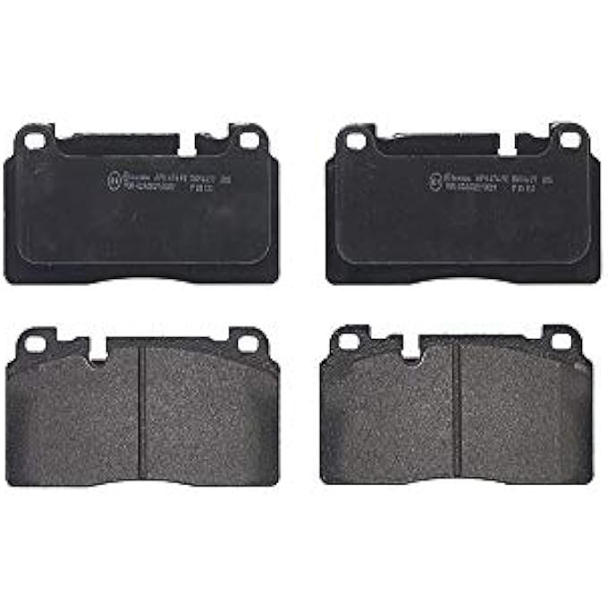 rayihni Brembo P85133 LowMet Alloy Steel Front Disc Brake Pad Set AUDI OE 8R0698151AB - Image 1
