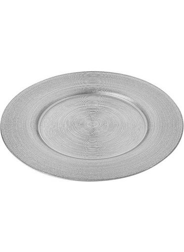 Schafer Ares Plate 32 cm 1 Piece Silver 