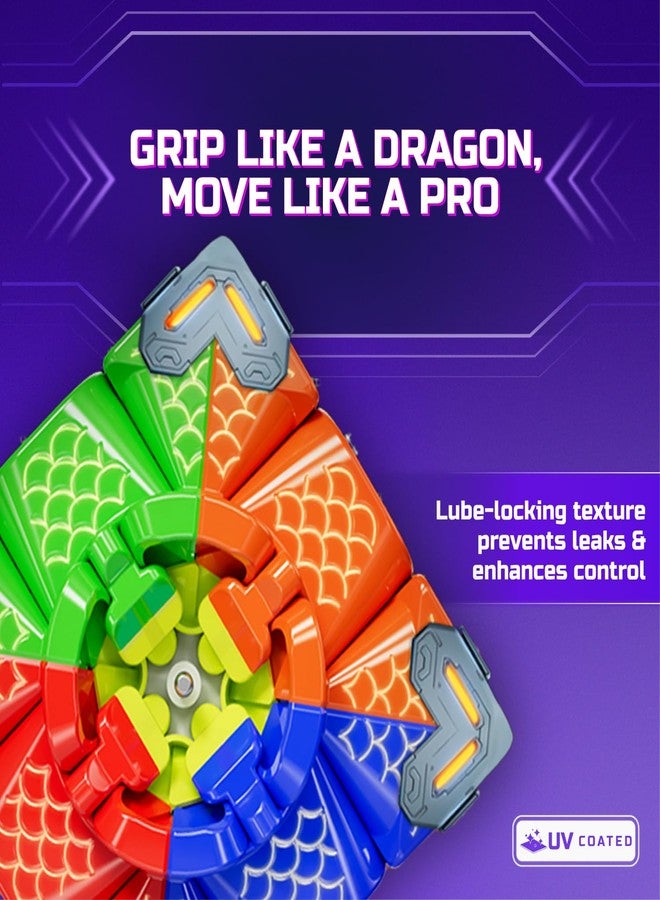 Cubelelo Drift 3M v3 3x3 (Magnetic UV Coated) Speedcube - New Version | Premium Glossy Finish, Ultra Fast & Smooth Turns, Enhanced Auto-Alignment with 48 Magnets | Puzzle Cube for Kids & Adults - Image 4