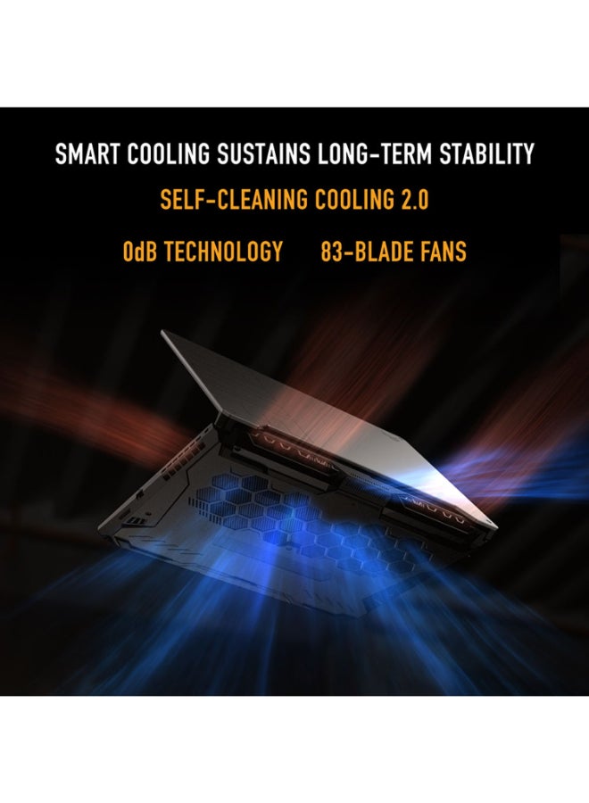 ASUS TUF Gaming A15 (2024) (Upgraded Version) Laptop With 15.6-Inch FHD Display, AMD Ryzen 7-7435HS Processor/8GB RAM/512GB SSD/4GB NVIDIA GeForce RTX 2050 Graphics Card/Windows 11 Home English/Arabic Graphite Black - Image 5