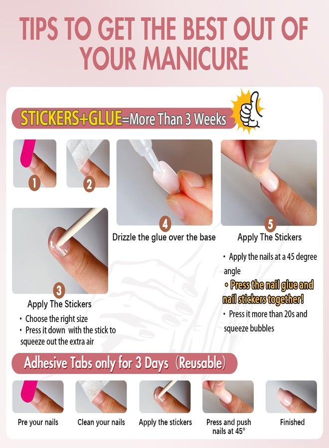 KXAMELIE Neon Green Press on Nails Medium Coffin Fake Nails Press ons, KXAMELIE False Nail Medium Length Glue on Nails Natural Thick Long Acrylic Nail Coffin 24Pcs for Women - Image 5