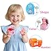 Kimicare Learning Montessori Toys for Toddlers Sensory Farm Animals Train Toys with 10 Finger Puppets 1 Farmer Counting Matching Sorting Barns with Keys Birthday Gifts Christmas Stocking Stuffers - Image 4