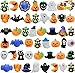 JOYIN 48 PCS Halloween Mochi Squishy Toys Mini Squishy Toy Cute Squeeze Toy Stress Reliever Anxiety for Kids Gift Halloween Party Favors Goodie Bags Stuffers Classroom Game Prizes - Image 3