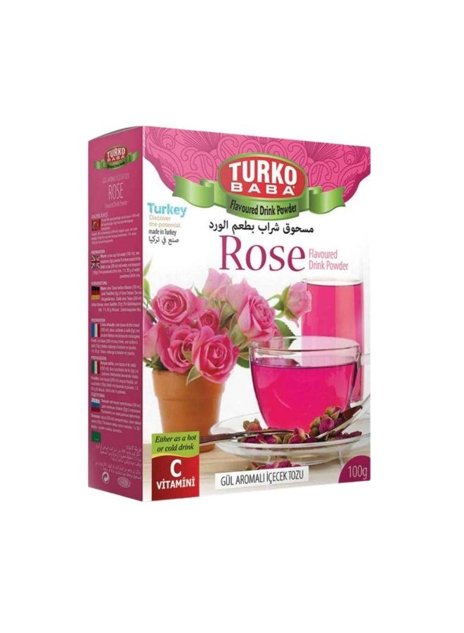 مسحوق شراب بطعم الورد 300 جرام
