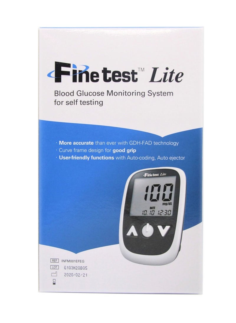 finetest - Lite Blood Glucose Monitoring System for Self Testing - Image 1