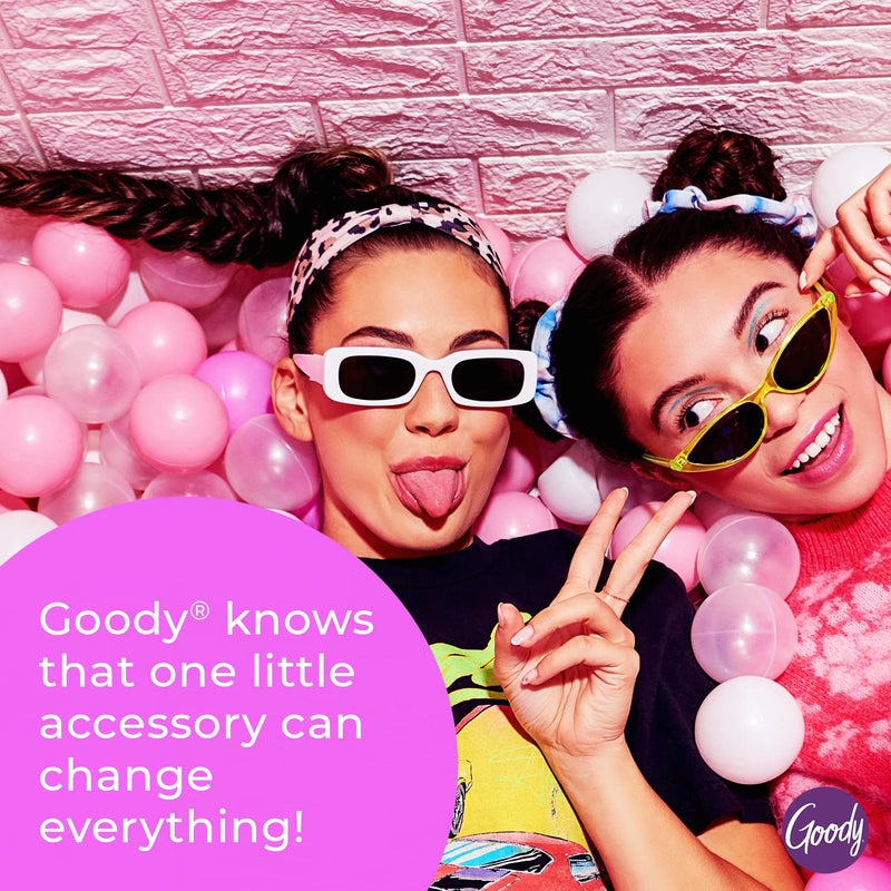 Goody Ouchless Forever Hair Elastics, 10 Ct, Black, Damage-Free Bands, 3X Stronger Elastic Ties, Retainable Shape, 16 Strand Inner Core, Styling Accessories for Women & Men, All Hair Types - Image 5