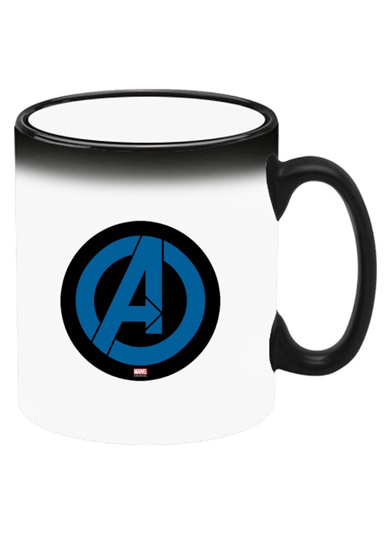 Theodor كوب سيراميك حساس للحرارة يتغير لونه، الصورة تظهر عند إضافة سائل ساخن! شعار المنتقمون - Image 2