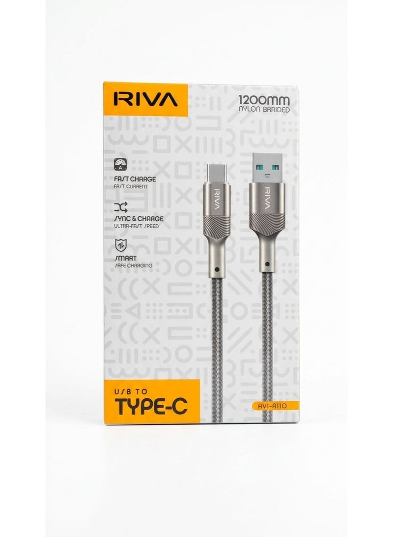 Riva USB to C-1.2M cable RV1-R110 - Image 3