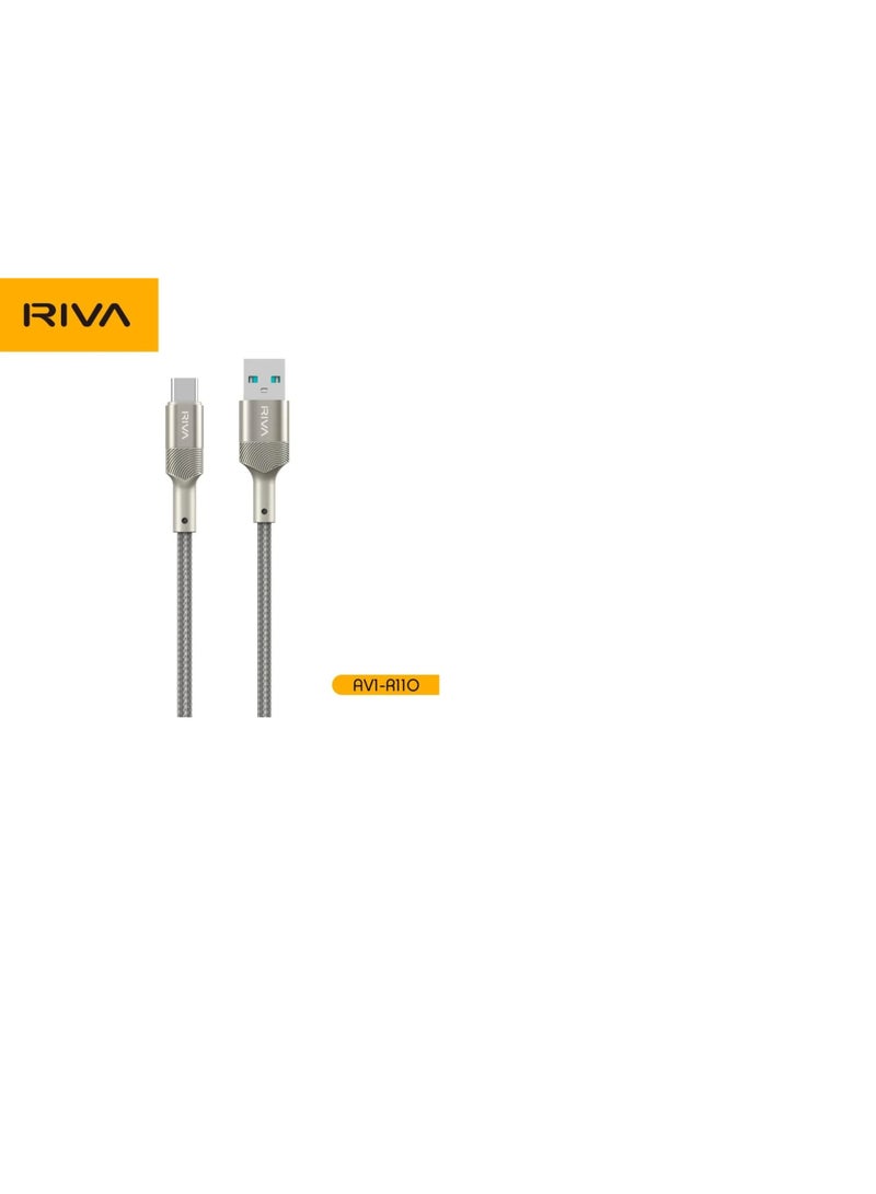 Riva USB to C-1.2M cable RV1-R110 - Image 2