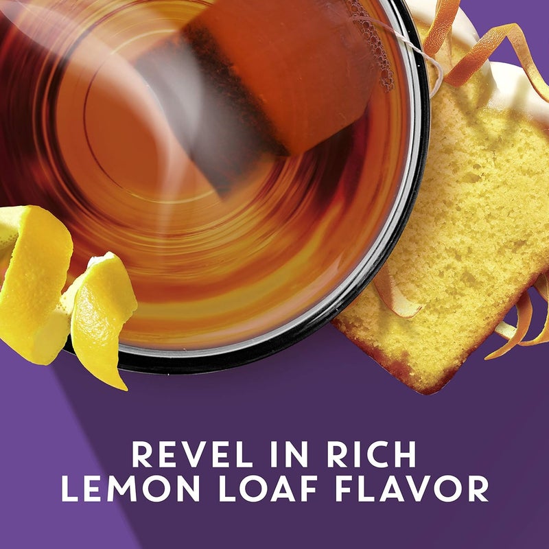 TAZO Glazed Lemon Loaf Herbal Tea Bags - Caffeine Free Dessert Delights, 15 Count - Image 5