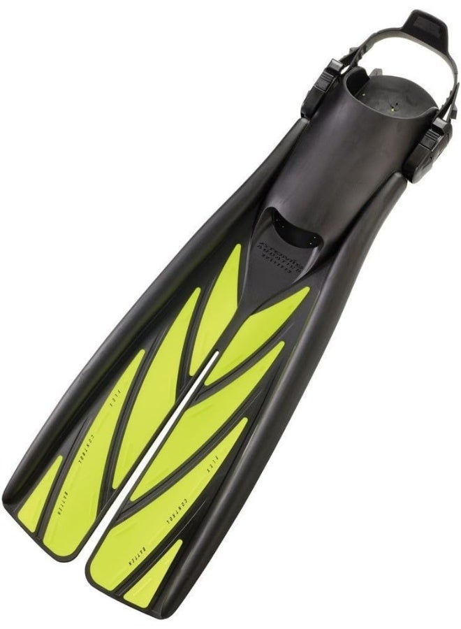 Atomic Aquatics Open Heel Scuba Diving Split Fins - Image 4