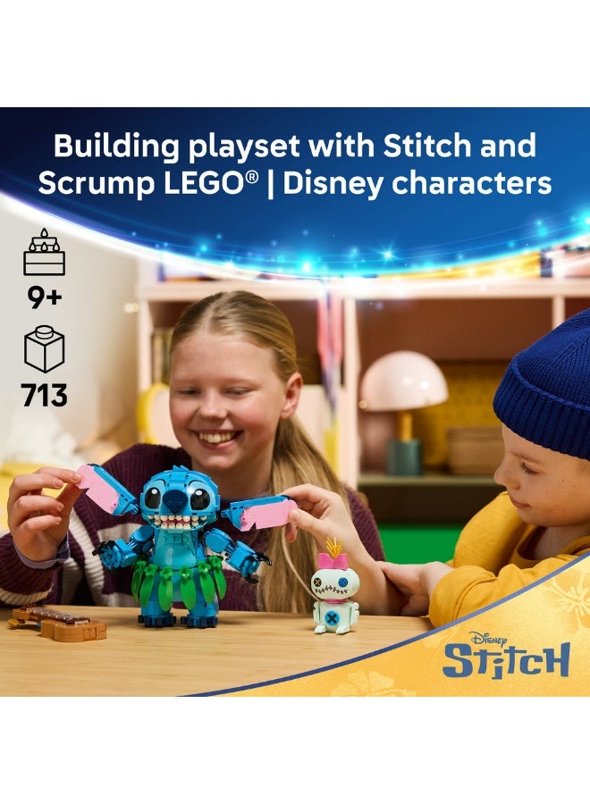 ليغو ‏Disney ستيتش وسكرامب، مجموعة بناء للأطفال بعمر ٩ سنوات وأكثر (٧١٣ قطعة) 43296 - Image 2