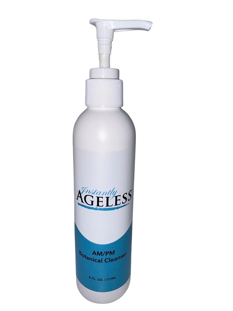 Instantly Ageless AMPM Botanical Facial Cleanser 6 FL oz  177ml Bottle with Pump