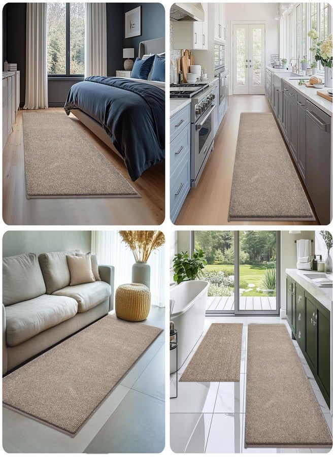 DOMUSTEX Washable Kitchen Rug 24" x 70" Rectangular, Non Slip Absorbent Indoor Entryway Runner Rug for Floor, Laundry, Bathroom, Bedroom (Roll Packing) - Image 5