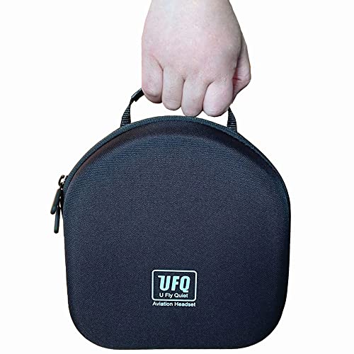 UFQ L1 in-Ear Type Aviation Headset Ultra Light Weight only 130g,Clear Communication,Comfortable,Durable Hi-Fi Sound Quality for Music with MP3 Input,Free with a Headset Bag - Image 5