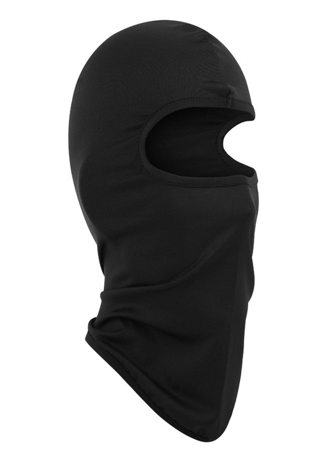 Mealah Kids Balaclava Cycling-Mask - Boys-Girls Sun-Protection Windproof Full Face Covering Breathable Caps for All Season Black - Image 1