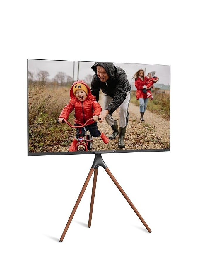 Hamood HAMOOD,Easel Studio TV Floor Stand More Than a Stand - an Eye-Catching Piece of Home Décor Fit Screen Size:45"-65"Weight Capacity: 32kg  - Image 2