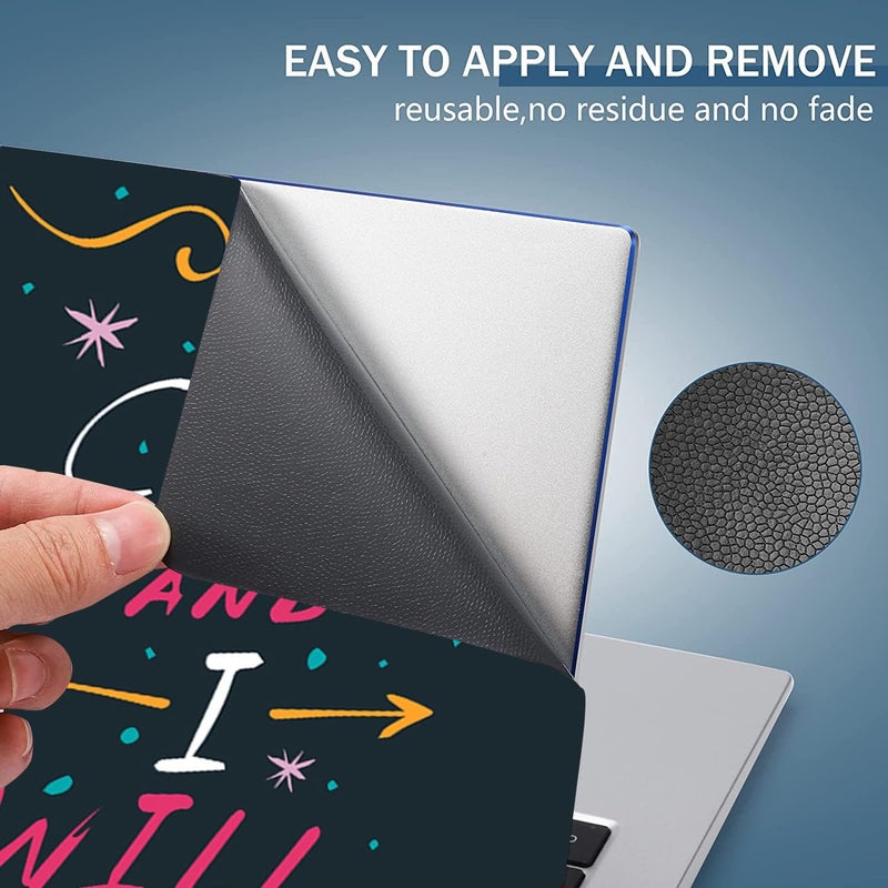 AORTDES Vinyl Universal Laptop Skin Sticker Decal for 12.1 13 13.3 14 15 15.4 15.6 Inches Netbook/Notebook PC, Reusable Sticker Art Protector (Inspirational Words) - Image 4