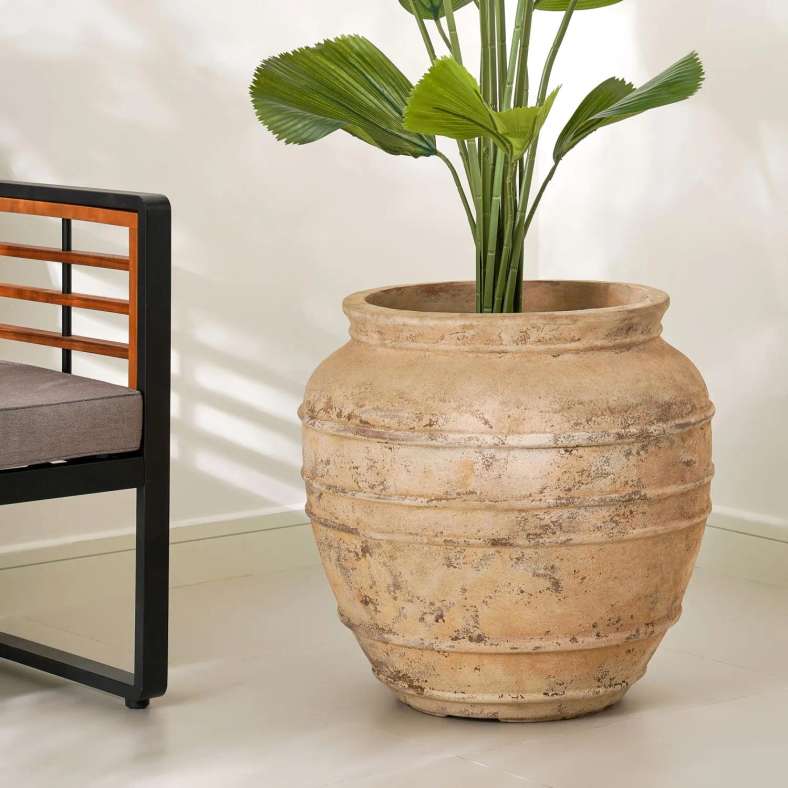 Pan Home Tropea Terracotta Vase 58x55cm - Sandy terra - 112AIC9903535 - Image 1