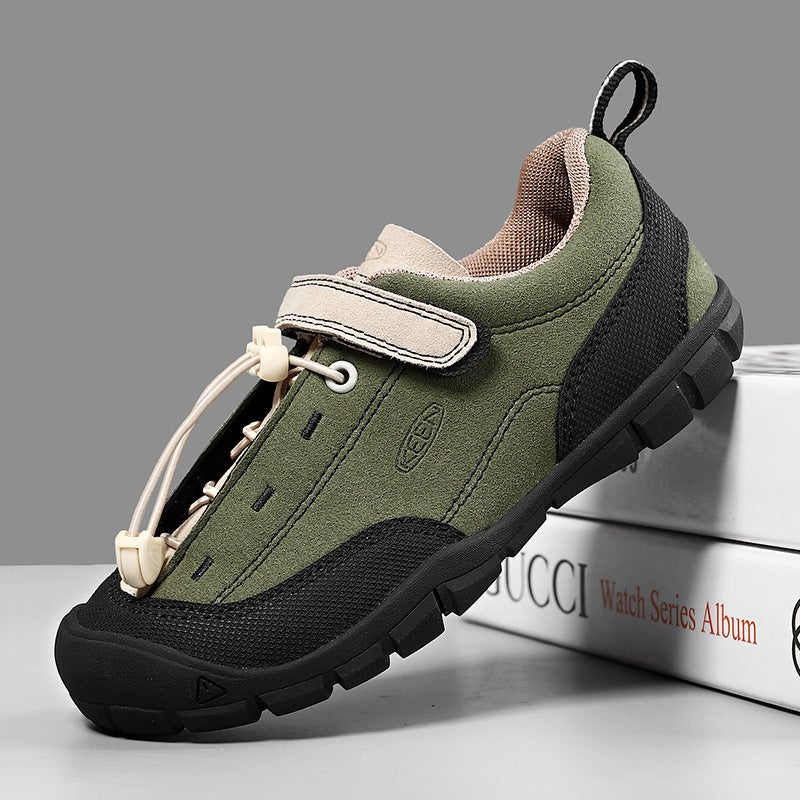 Spot Keen Jdnf Cohen Kidsren'S Shoes Kidsren'S Outdoor Waterproof Boys' Non-Slip Girls' Hiking Shoes Sports Shoes - Image 4